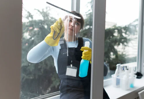 Nettoyage de vitres intérieures et extérieures à Quessoy